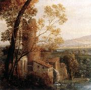 Claude Lorrain Landscape with Dancing Figures (detail) dfg Germany oil painting reproduction